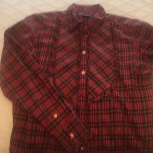 Ralph Lauren Sport tartan plaid shirt
